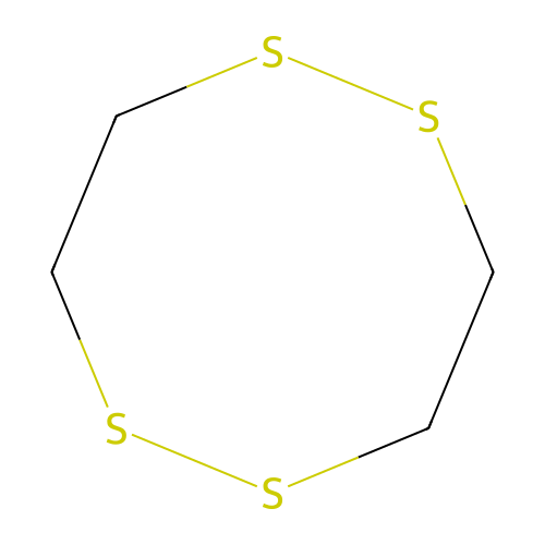 1,2,5,6-Tetrathiocane structure