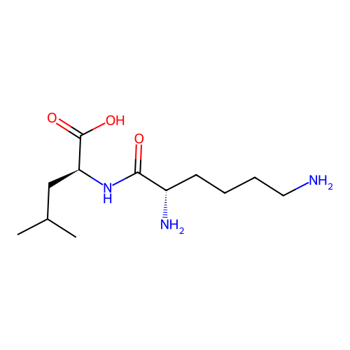 Lysyl-Leucine structure