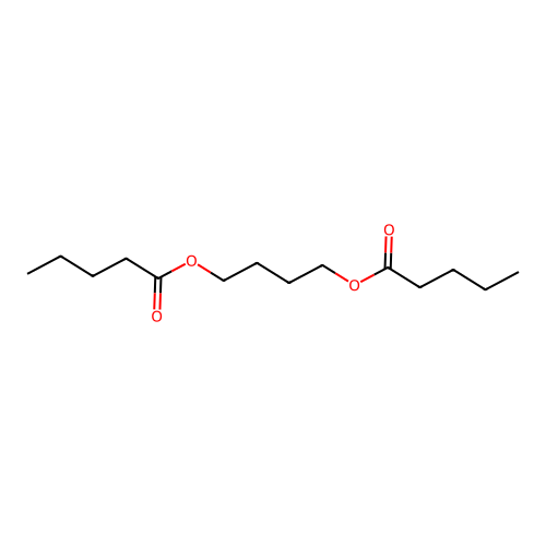 4-Pentanoyloxybutyl pentanoate structure