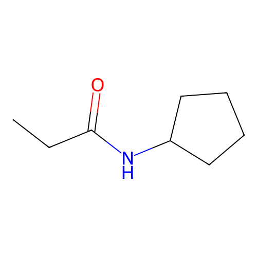 N-cyclopentylpropanamide structure