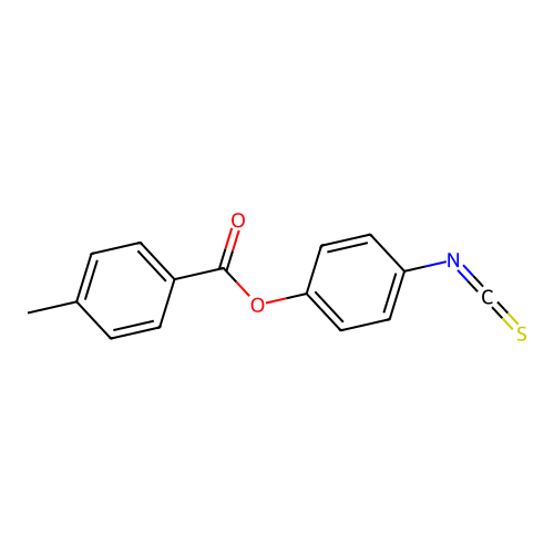 4-Isothiocyanatophenyl 4-methylbenzoate structure