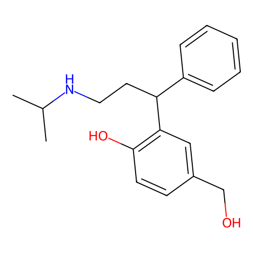 rac 5-Hydroxymethyl Desisopropyl Tolterodine structure