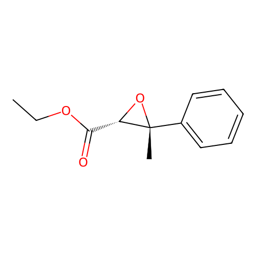Ethyl methylphenylglycidate, (Z)- structure