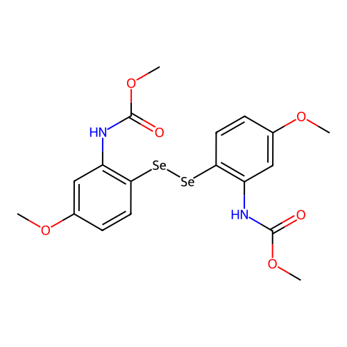 2-ACETAMIDO-4-METHOXYPHENYL DISELENIDE structure