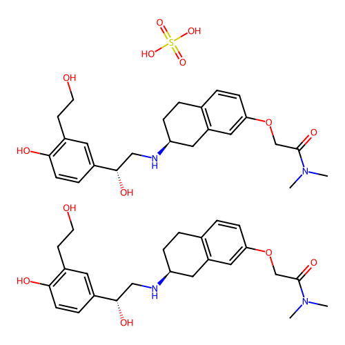 硫酸贝朵林 structure