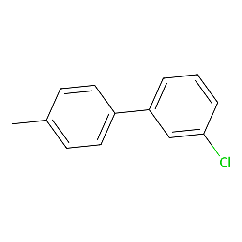3-Chloro-4'-methylbiphenyl structure