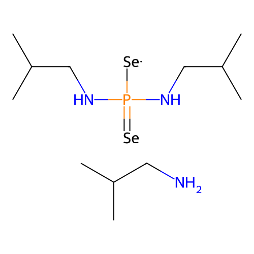 N-[$l^{1}-selanyl-(2-methylpropylamino)phosphinoselenoyl]-2- structure