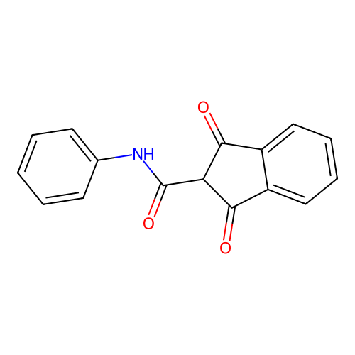 2-Phenylcarbamoylisatogen structure