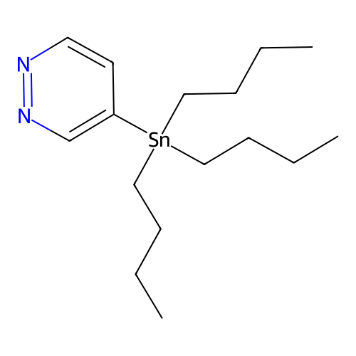4-(Tributylstannyl)pyridazine structure