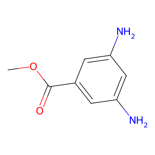 Methyl 3,5-diaminobenzoate structure