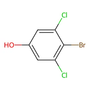 4-Bromo-3,5-dichlorophenol structure