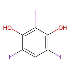 2,4,6-Triiodoresorcinol structure