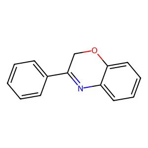 3-phenyl-2H-1,4-benzoxazine structure