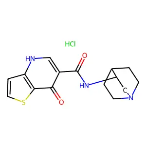 Pumosetrag hydrochloride structure
