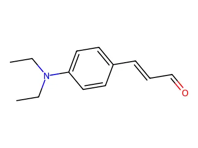 4-(Diethylamino)cinnamaldehyde structure