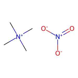 四甲基硝酸铵 structure