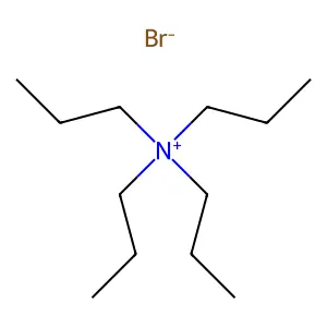 四丙基溴化铵 structure