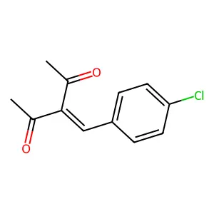 3-(4-Chlorobenzylidene)pentane-2,4-dione structure