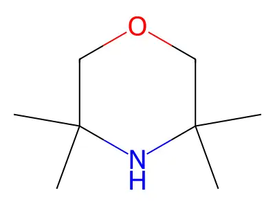 3,3,5,5-Tetramethylmorpholine structure