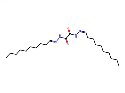 N,N'-bis(decylideneamino)oxamide structure