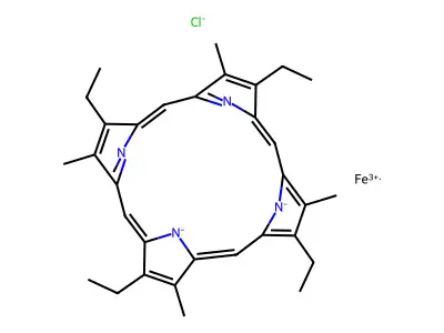 Etiohemin structure
