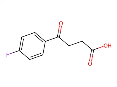 4-(4-Iodophenyl)-4-oxobutanoic acid structure