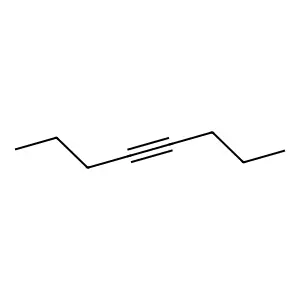 4-辛炔 structure