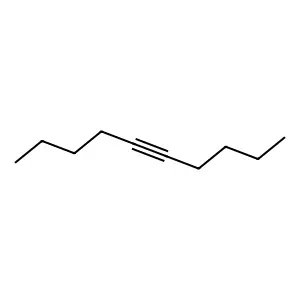 5-癸炔 structure