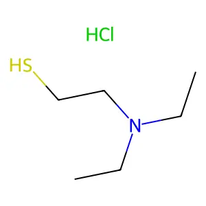 Ethanethiol, 2-(diethylamino)-, hydrochloride (1:1) structure