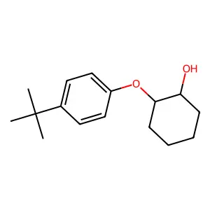 2-(4-(1,1-Dimethylethyl)phenoxy)cyclohexanol structure