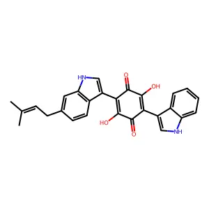 Semicochliodinol B structure