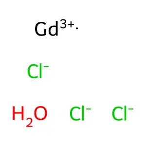 水合氯化钆(III) structure