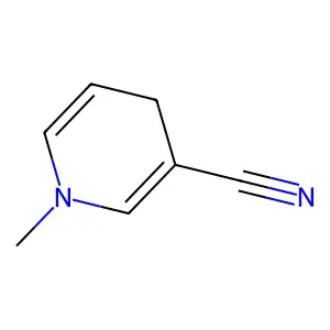 1-甲基-4H-吡啶-3-甲腈 structure
