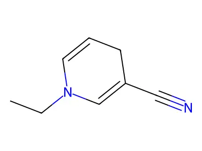 Nicotinonitrile, 1-ethyl-1,4-dihydro- structure