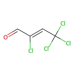 2,4,4,4-四氯丁-2-烯醛 structure