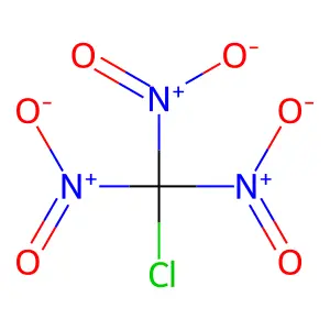 Chlorotrinitromethane structure