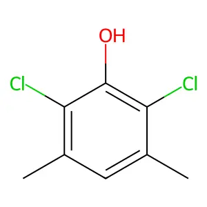 2,6-Dichloro-3,5-dimethylphenol structure