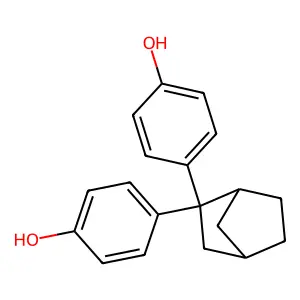 Phenol, 4,4'-bicyclo[2.2.1]hept-2-ylidenebis- structure