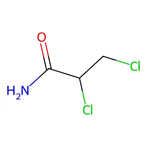 2,3-二氯丙酰胺 structure