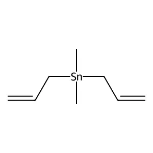 Dimethyldi(prop-2-en-1-yl)stannane structure