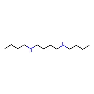 1,4-Butanediamine, N,N'-dibutyl- structure