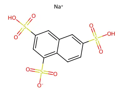 1,3,6-萘三磺酸根 structure