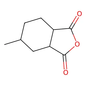 六氢-4-甲基邻苯二甲酸酐 structure