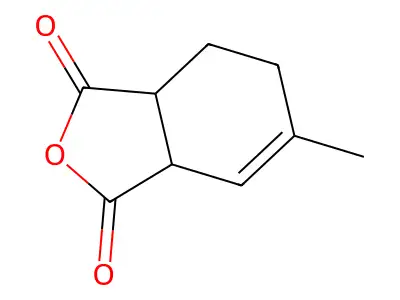 甲基四氢邻苯二甲酸酐 structure