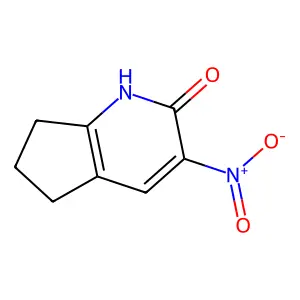 6,7-Dihydro-3-nitro-5H-cyclopenta[b]pyridin-2(1H)-one structure
