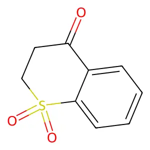 3,4-dihydro-2H-1lambda6-benzothiopyran-1,1,4-trione structure