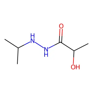 Lactic acid, 2-isopropylhydrazide structure