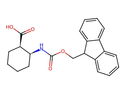 (1R,2S)-Fmoc-Achc structure