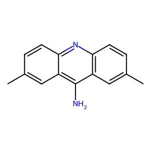 9-Amino-2,7-dimethylacridine structure