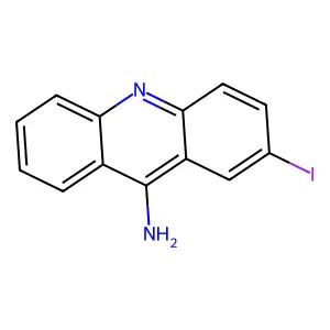 9-Amino-2-iodoacridine structure